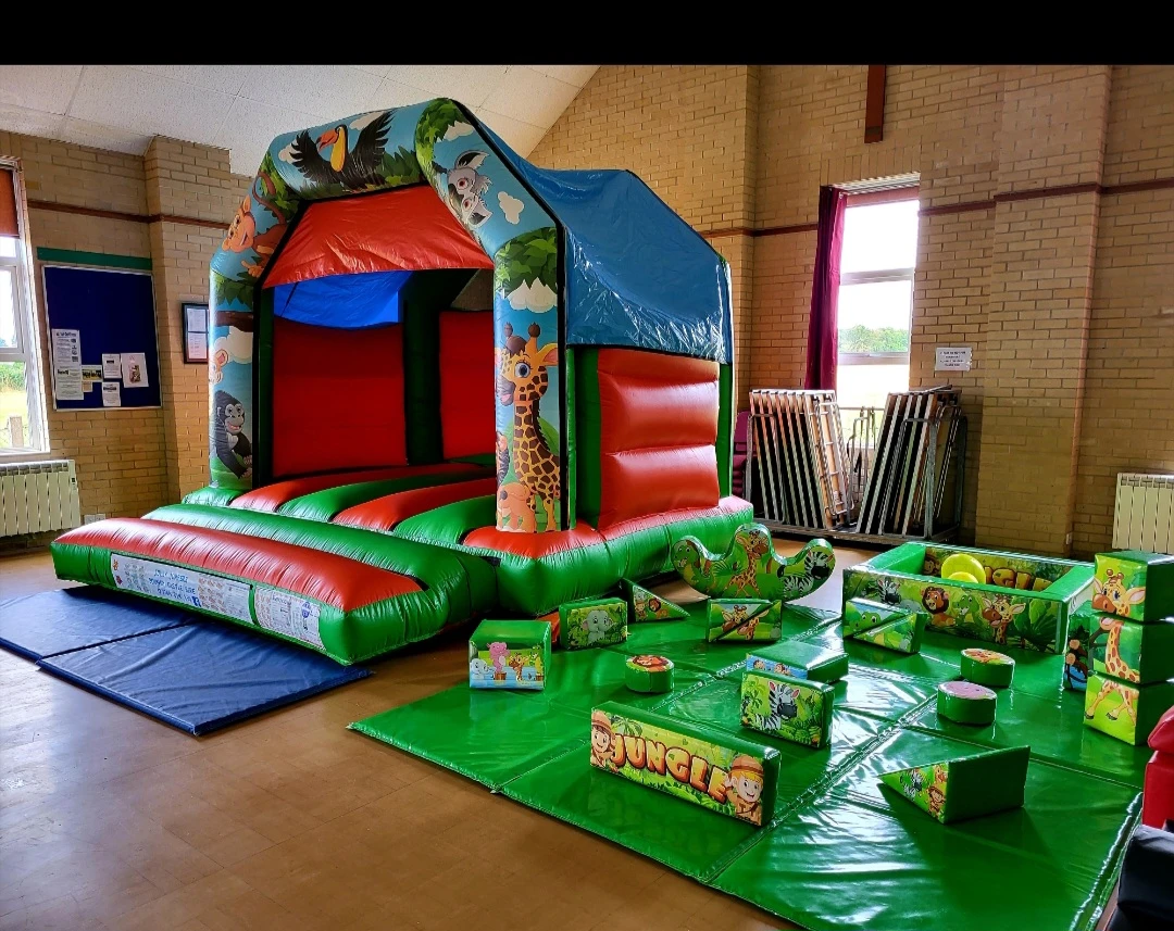 Jungle castle and soft play package